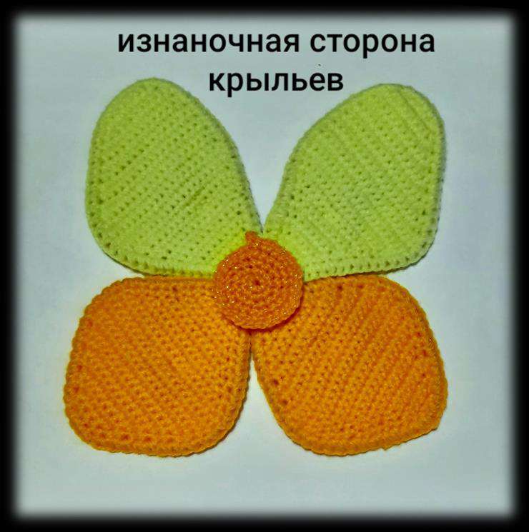 Бабочка Шоколадница — этап 13