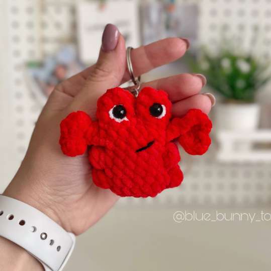 Брелок крабик — этап 2