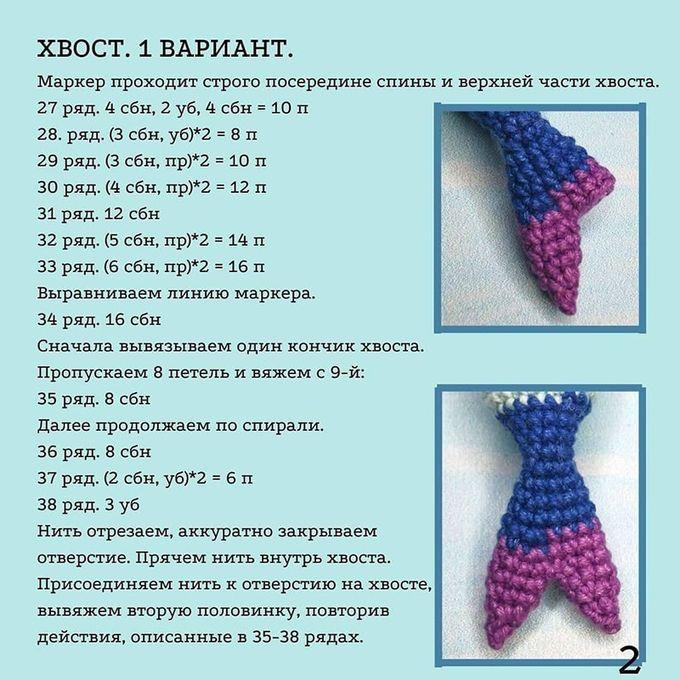Брелок Попугайчик — этап 2