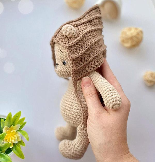 Чепчик для игрушки — фото сборки
