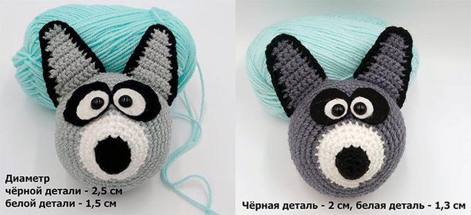 Енот в кофте — этап 4