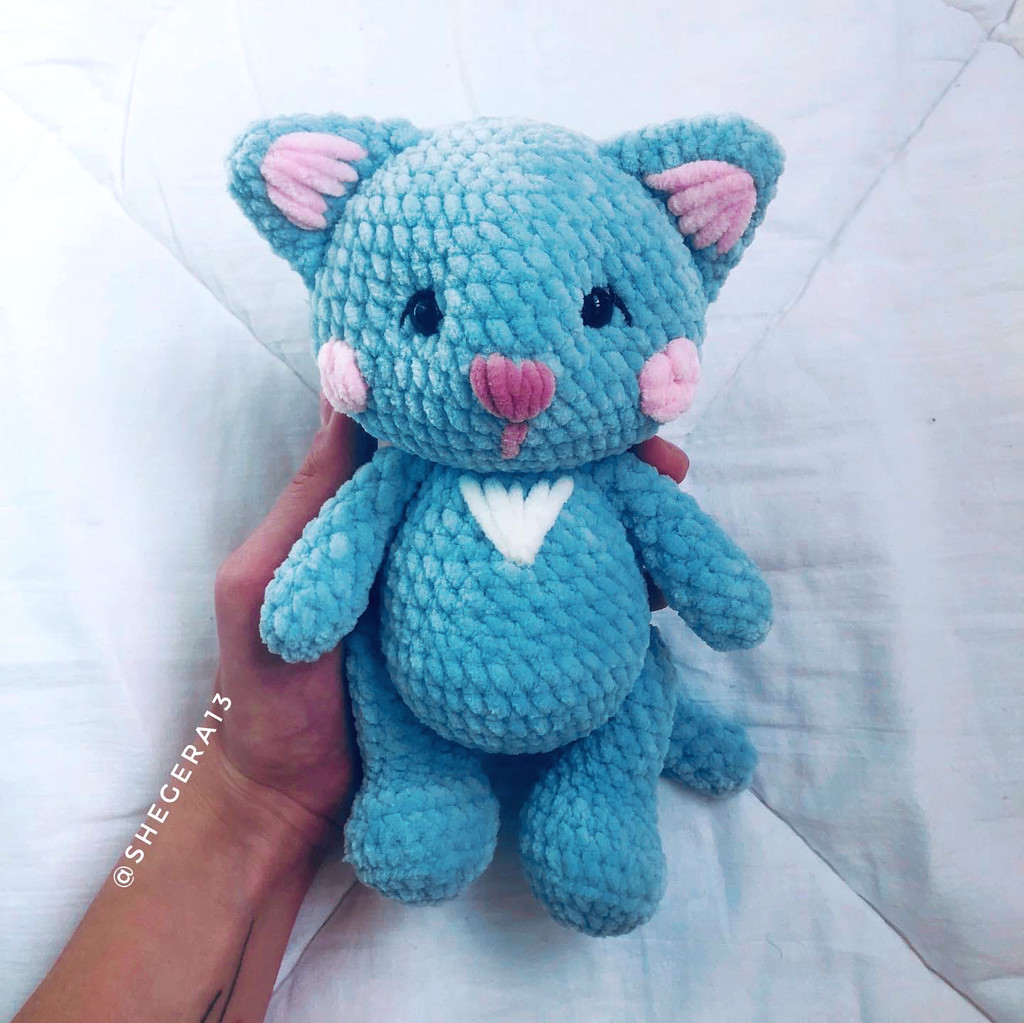 Киса — схема амигуруми