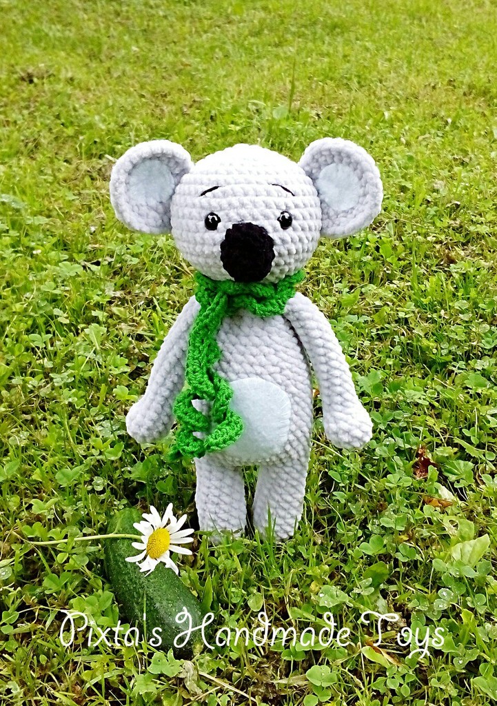 Коала Мякиш — схема амигуруми