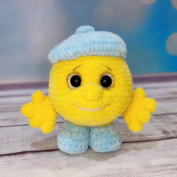 Колобок — схема амигуруми
