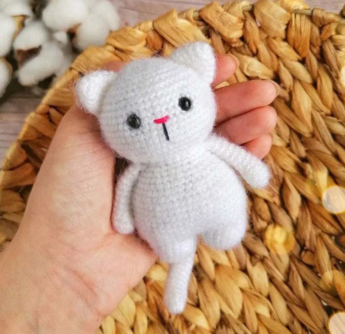 Кошечка Дуняша — схема амигуруми
