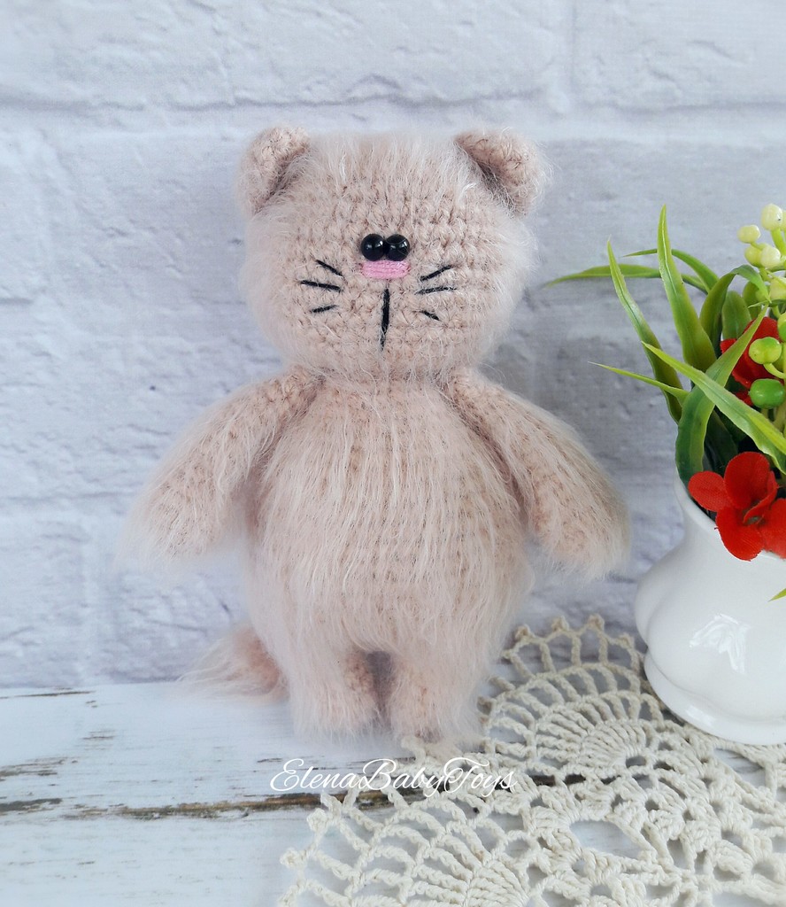 Кошечка — схема амигуруми