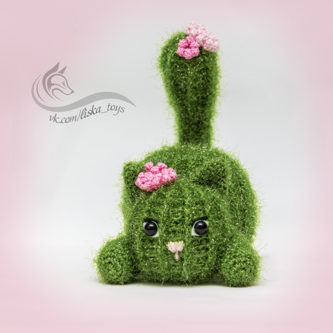 Кошечка-кактус — этап 31