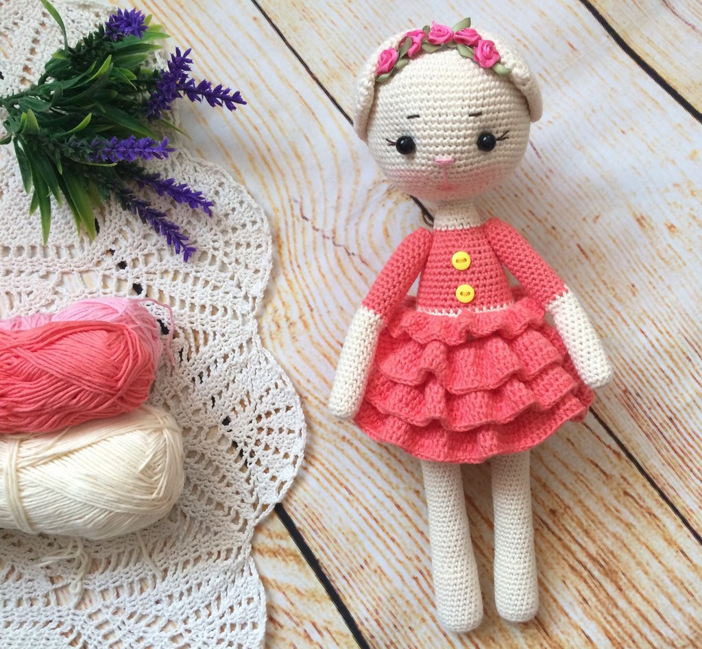 Кошечка Софи — схема амигуруми
