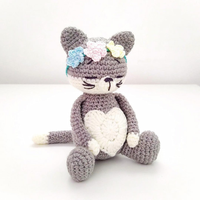 Кошечка — схема амигуруми