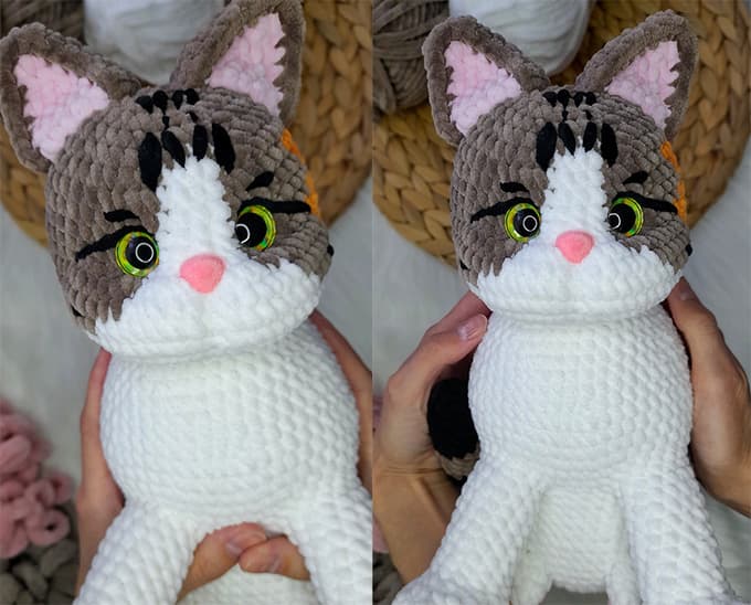 Кошечка — схема амигуруми