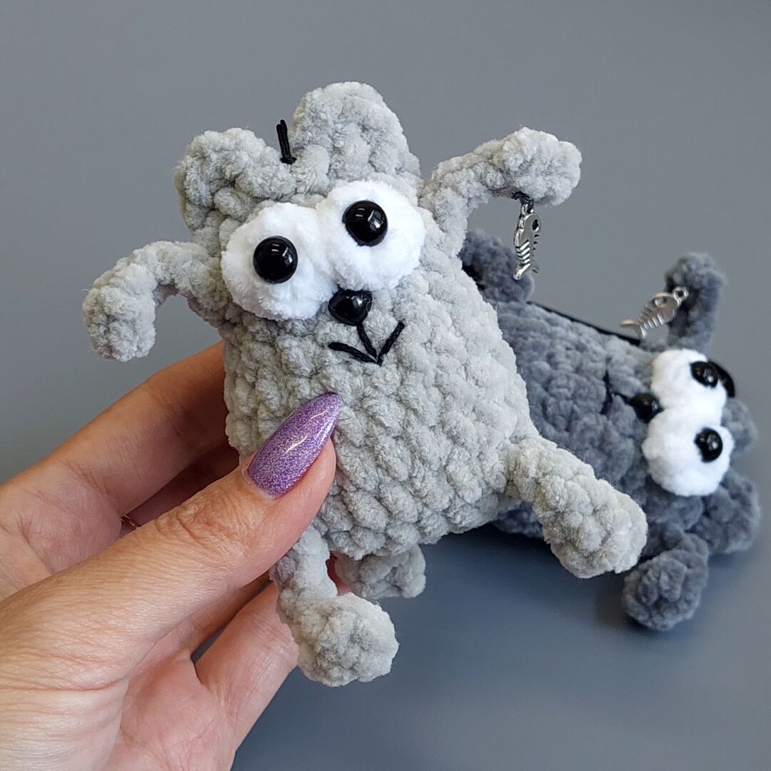 Кот Саймона — схема амигуруми