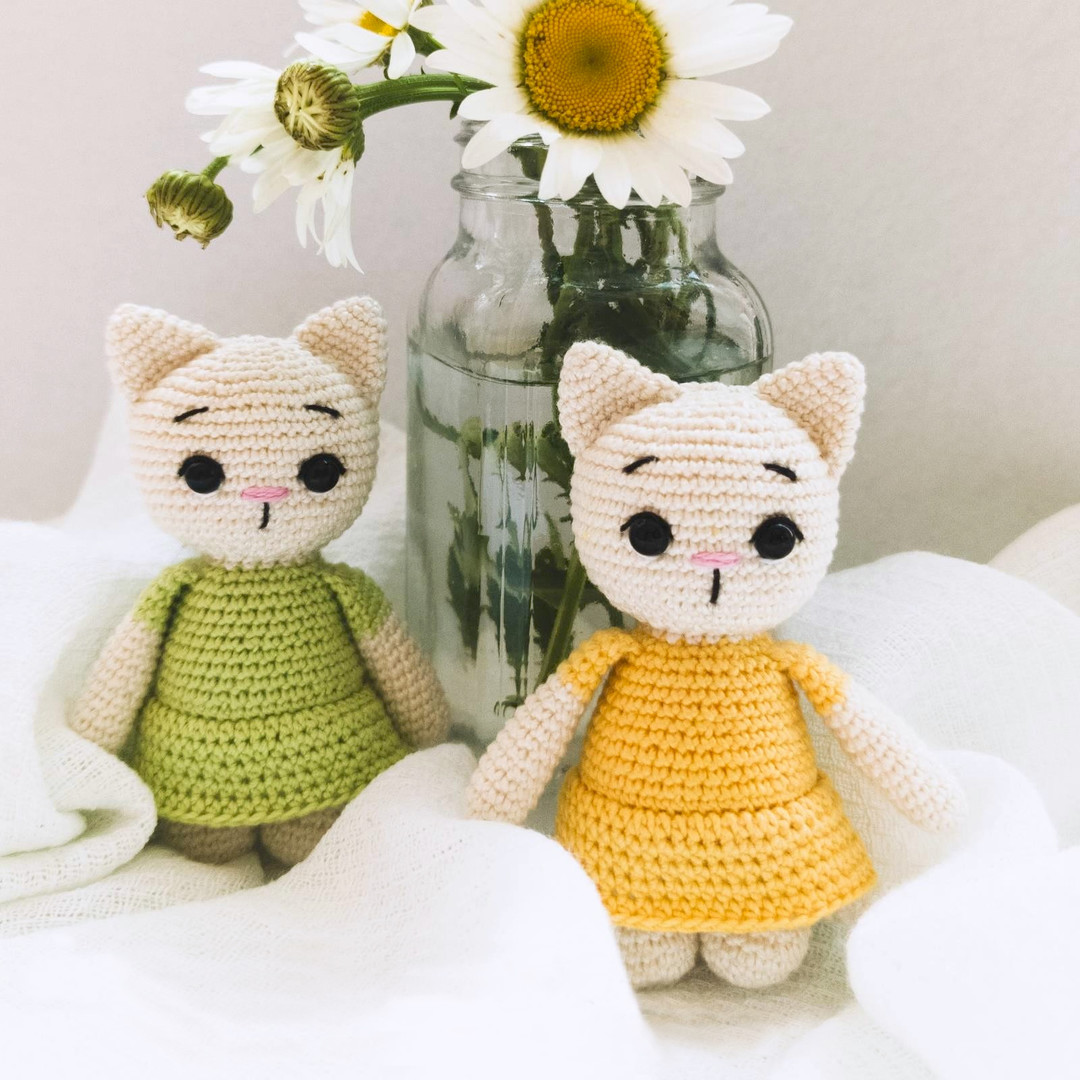 Котёнок — схема амигуруми