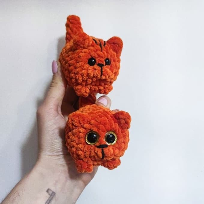 Котейка — схема амигуруми