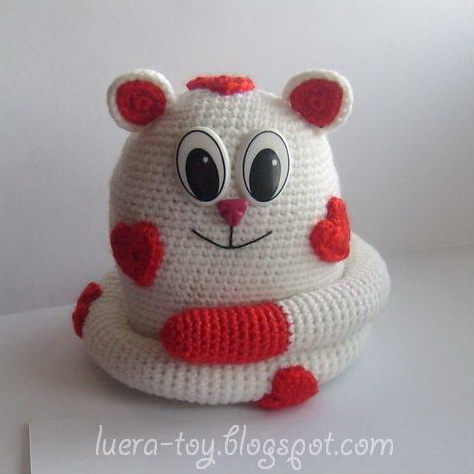 Котик Амурчик — схема амигуруми