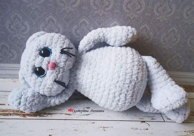 Котик Басик — схема амигуруми