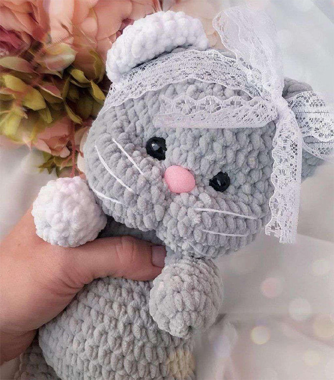 Котёнок Крошка Ми — схема амигуруми