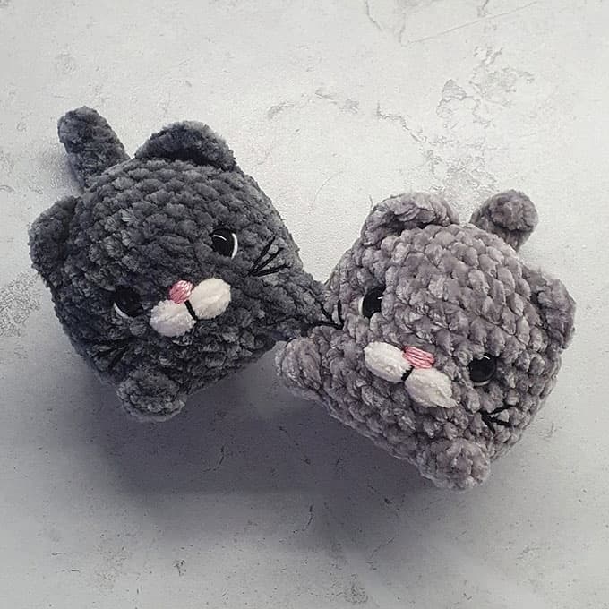 Котёнок — схема амигуруми