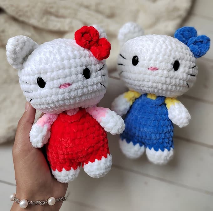 Котятки — схема амигуруми