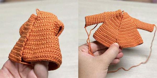 Кукла Софи — этап 4
