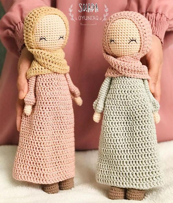 Кукла в хиджабе — этап 1