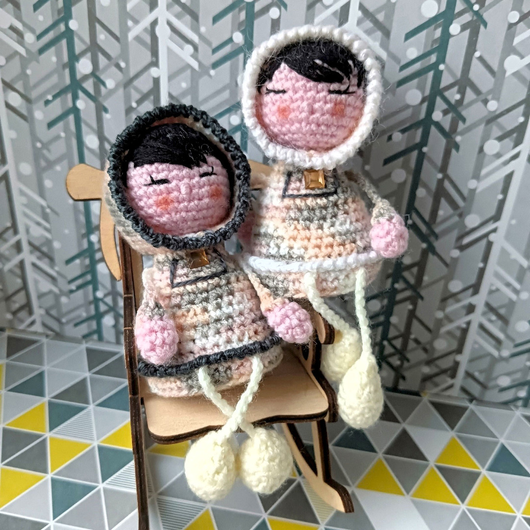 Куколка Сияна — схема амигуруми