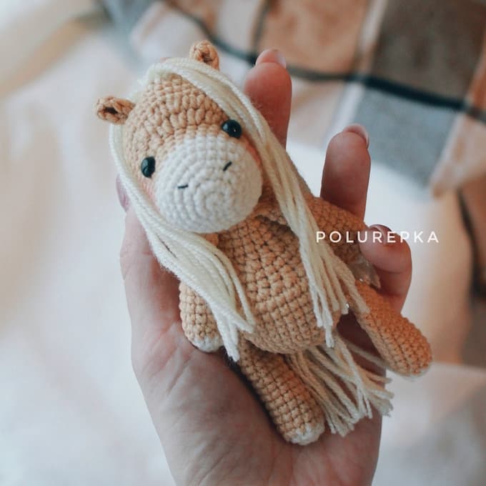 Лошадка — схема амигуруми