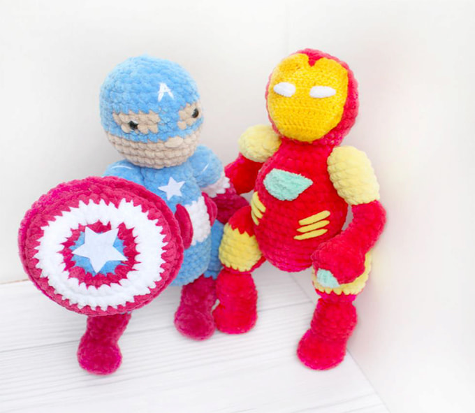 Marvel — схема амигуруми