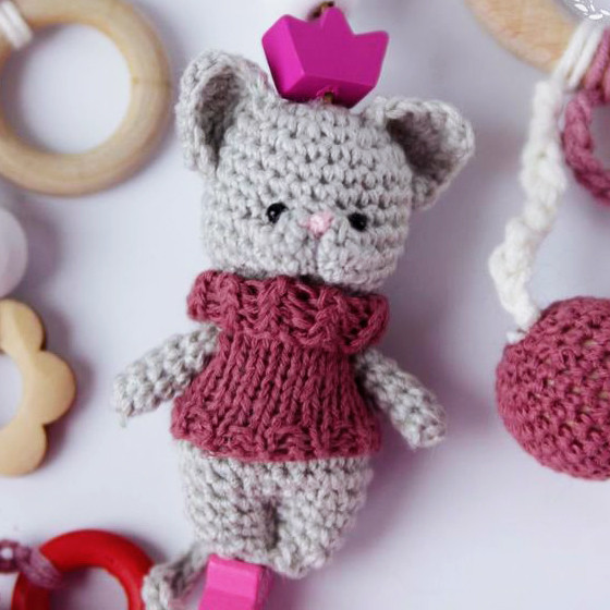 Мини игрушка Кошка — схема амигуруми