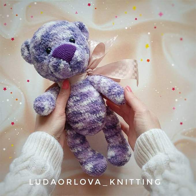 Мишка — схема амигуруми