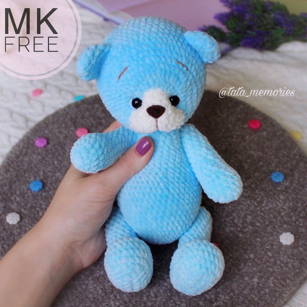 Мишутка — схема амигуруми