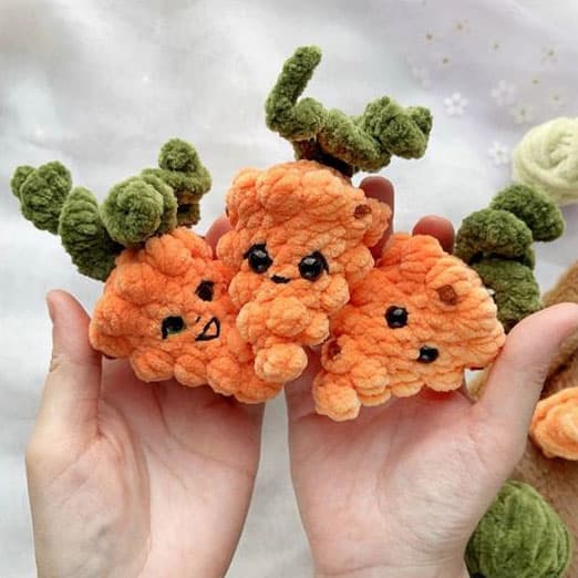 Морковкин — схема амигуруми