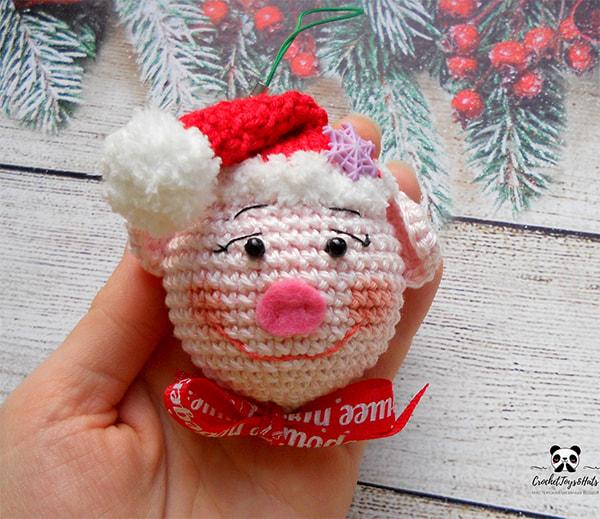 Новогодние игрушки — этап 1