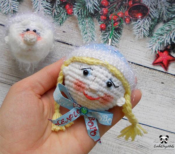 Новогодние игрушки — этап 2