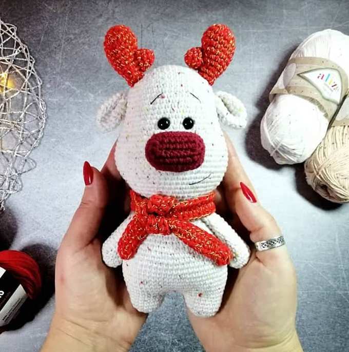 Оленёнок — схема амигуруми