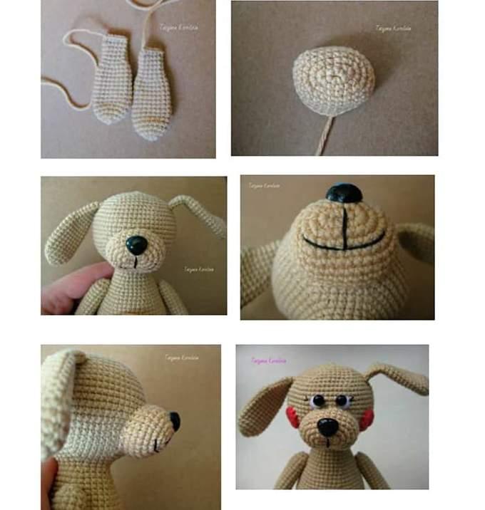 Собачка на коньках — этап 3