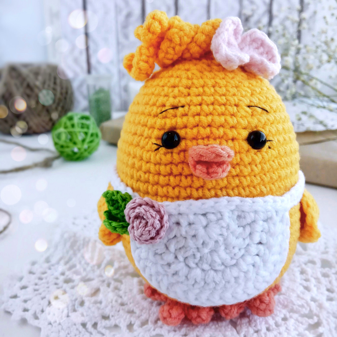 Цыпа Шурочка — схема амигуруми