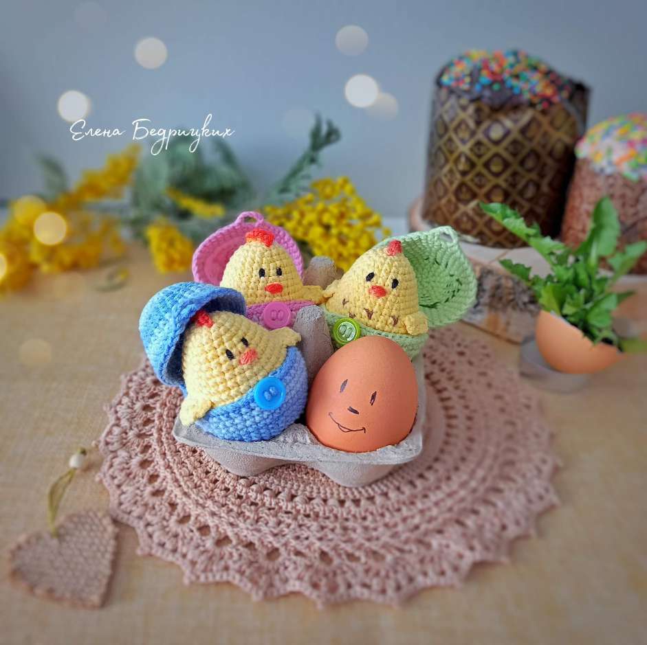 Цыплёнок в скорлупке — этап 7