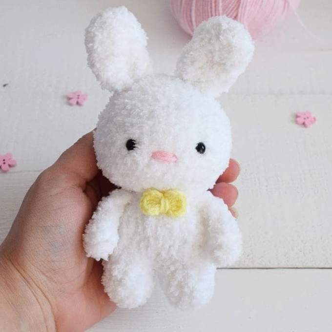 Зайка из Softy — схема амигуруми