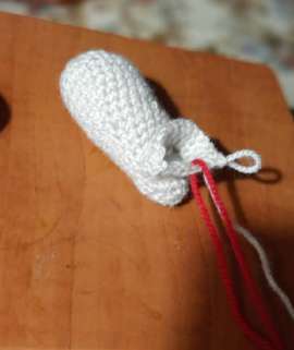 Зайка с бантиком — этап 9