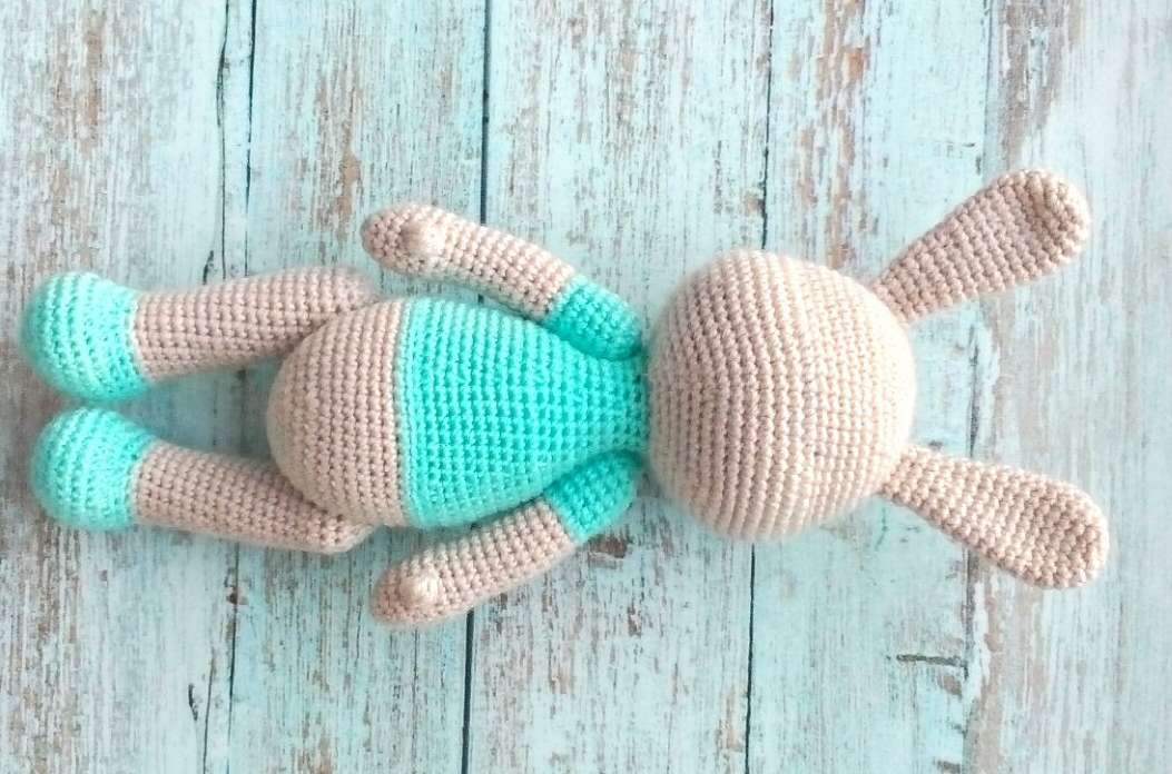Зайка с мороженкой — этап 11