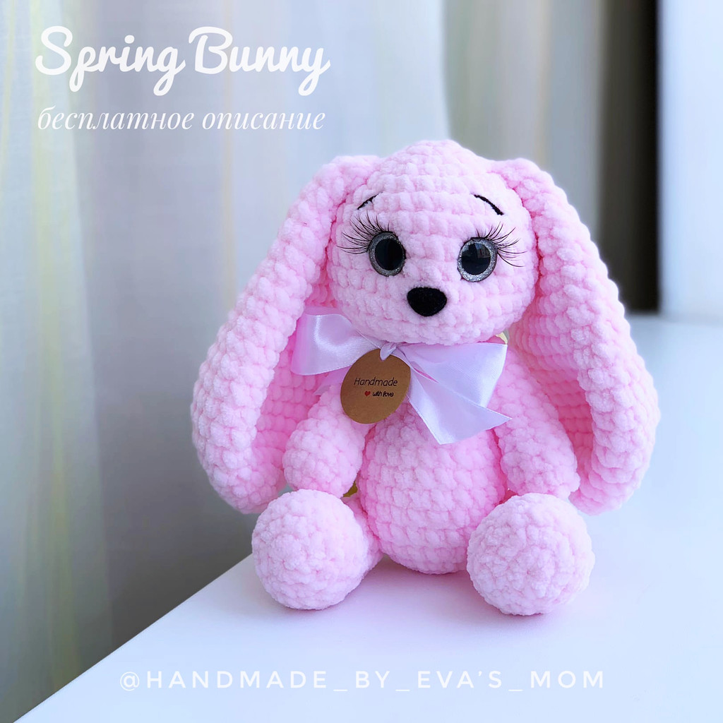 Зайка Spring Bunny — схема амигуруми