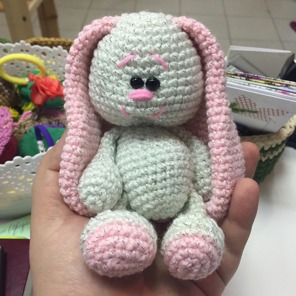 Заюшка — схема амигуруми