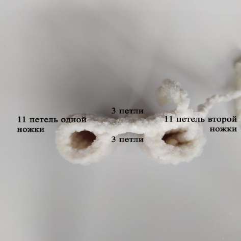 Заюшка плюшевая — этап 2