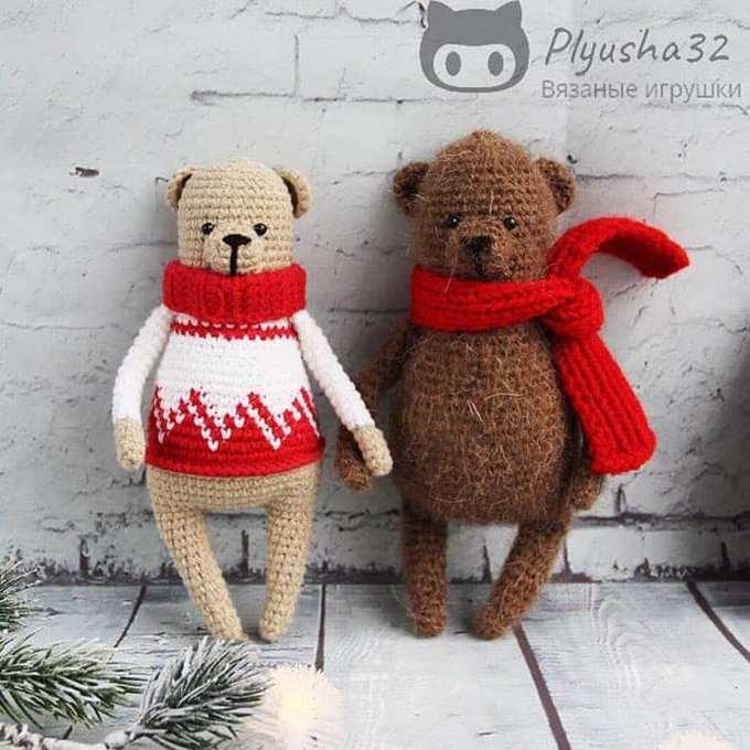 Зимний мишка — этап 1